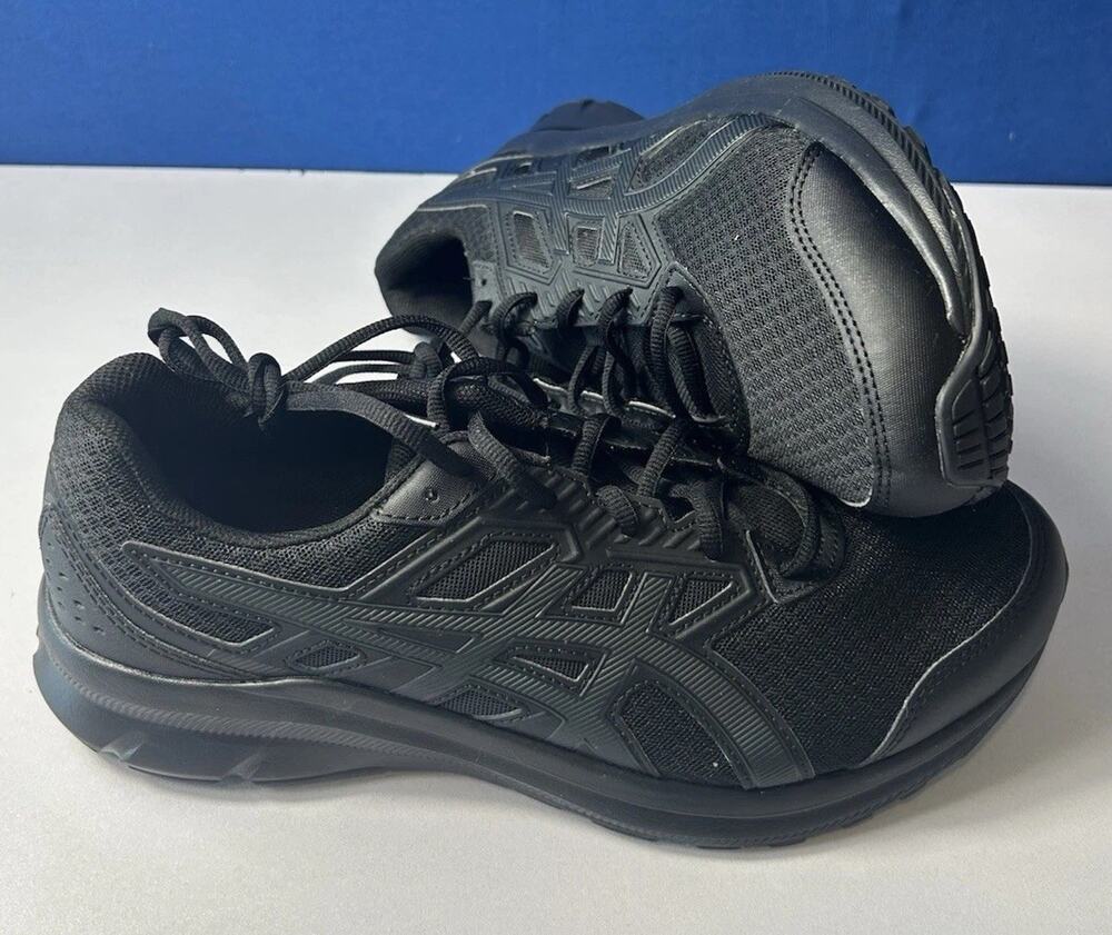 ASICS Jolt 3 Men’s Size 11 4E Extra Wide Triple Black Running Shoes 1011B041